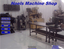Tablet Screenshot of noelsmachineshop.com